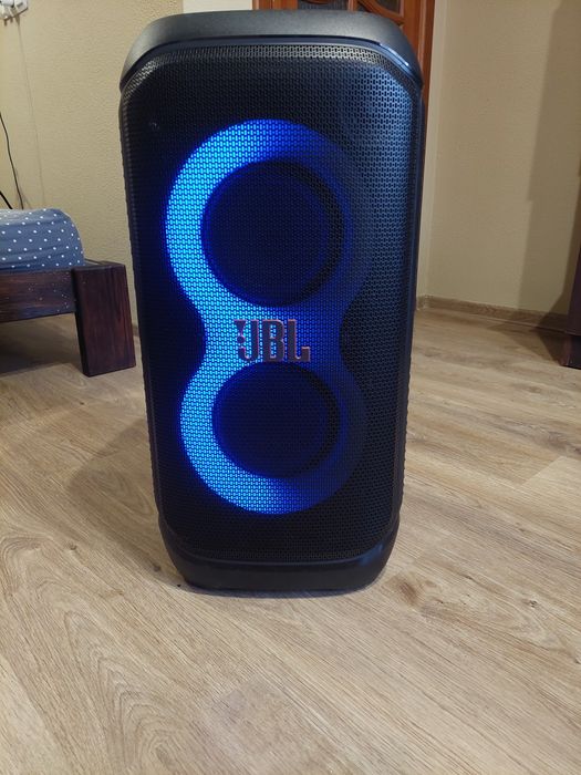 Акустика JBL PartyBox Stage 320 (JBLPBSTAGE320EP) Black+чохол мікрофон