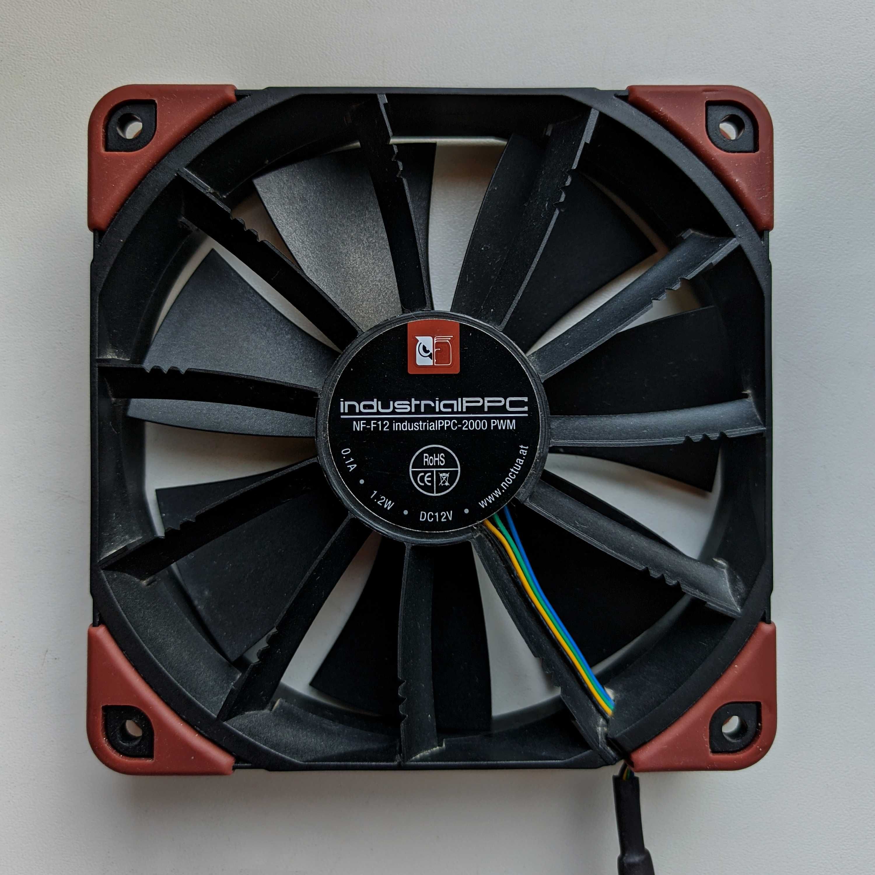 Вентилятор Noctua NF-F12 industrialPPC-2000 PWM 4-pin, IP67 (Идеал)