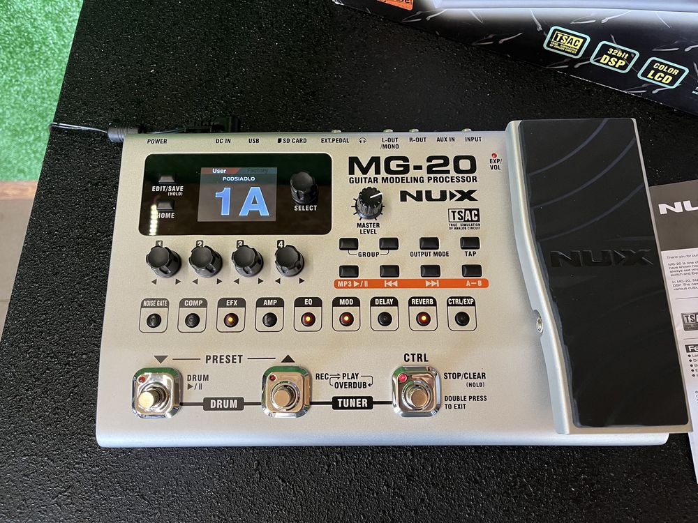 NUX MG-20 - MULTIEFEKT gitarowy