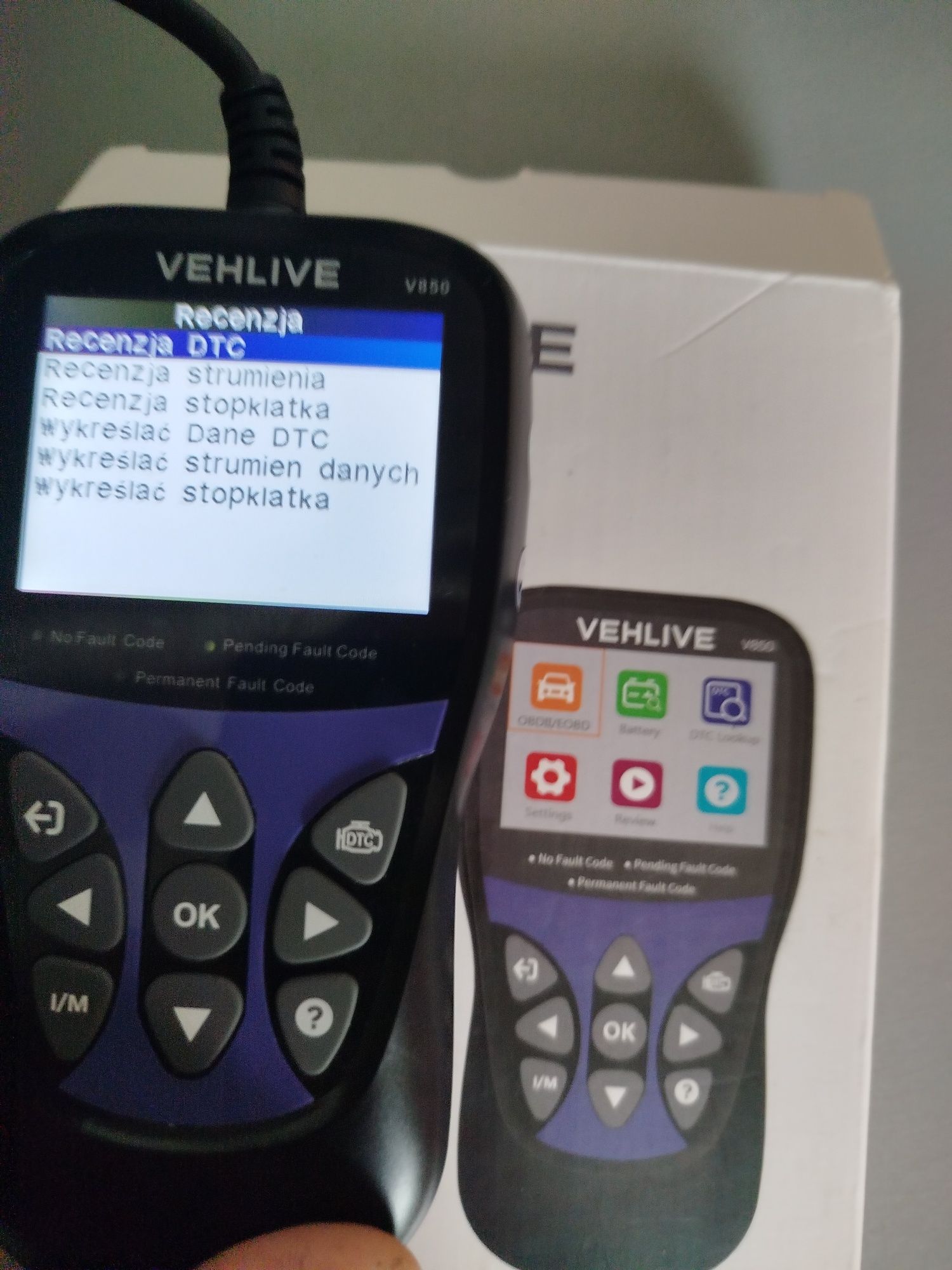 Skaner obd interfejs   v850  VD30 launch delphi