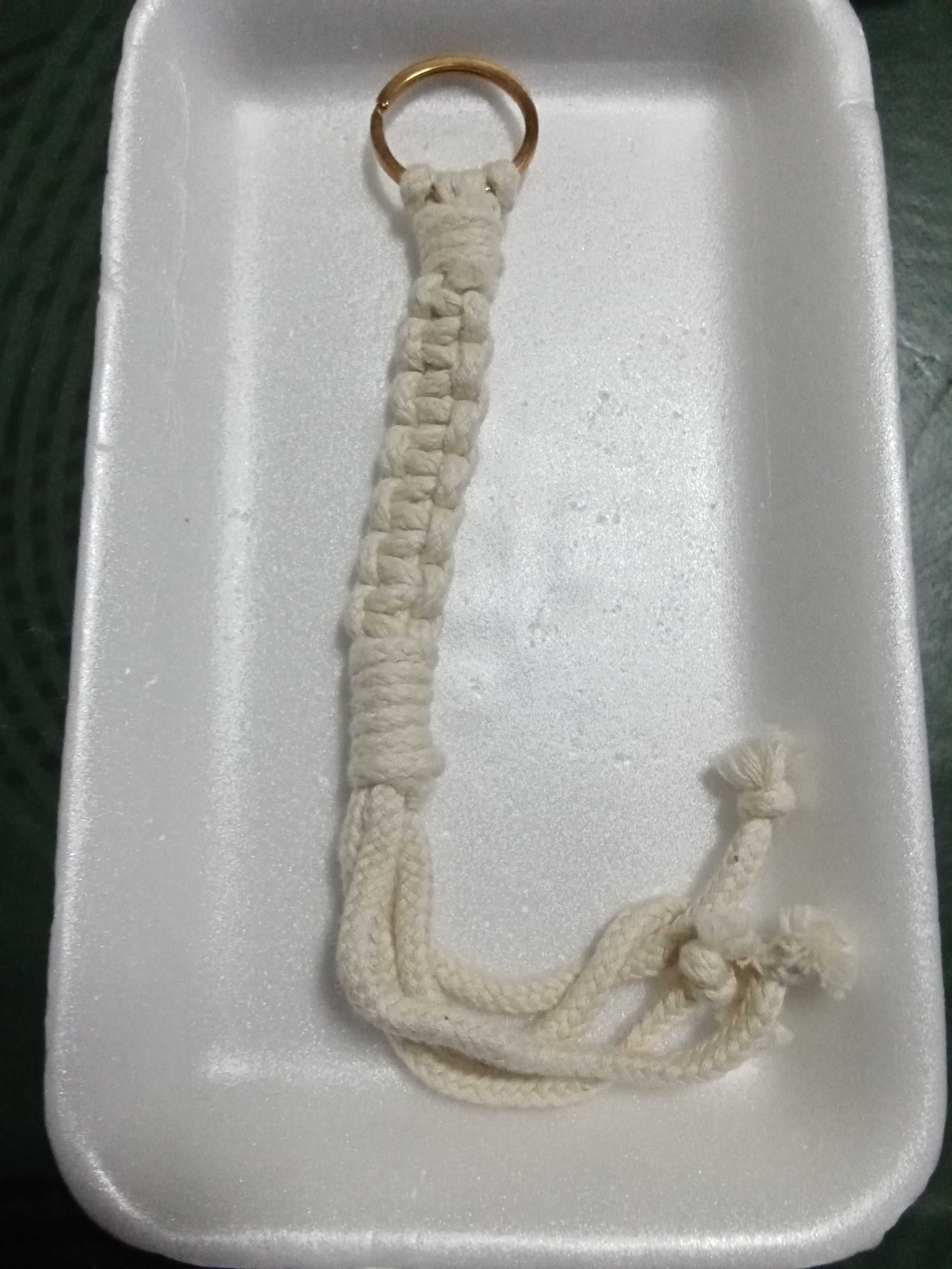 Trabalhos em macramé