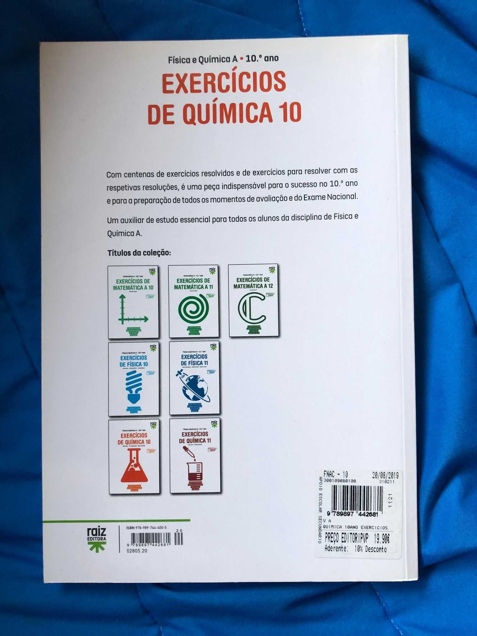 livro de Química 10ºano