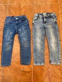 Детские джинсы на девочку 3-4 г