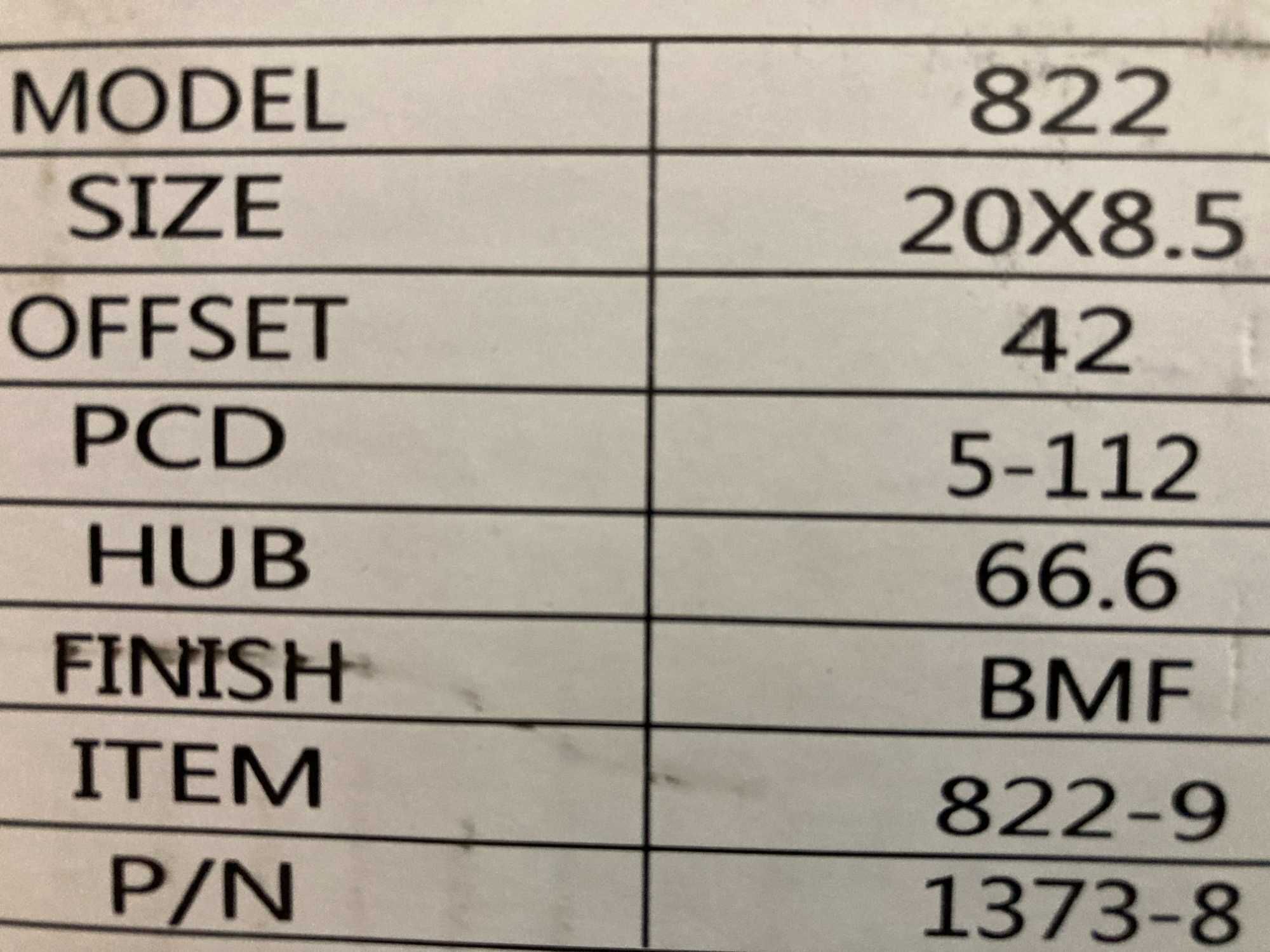 Диски новые разноширокие R20 BMF 5x112 для Mercedes-Benz AMG Style