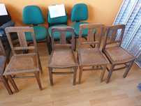 Cadeiras antigas para restauro