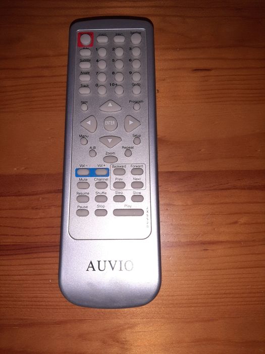Comando Manual para DVD Auvio