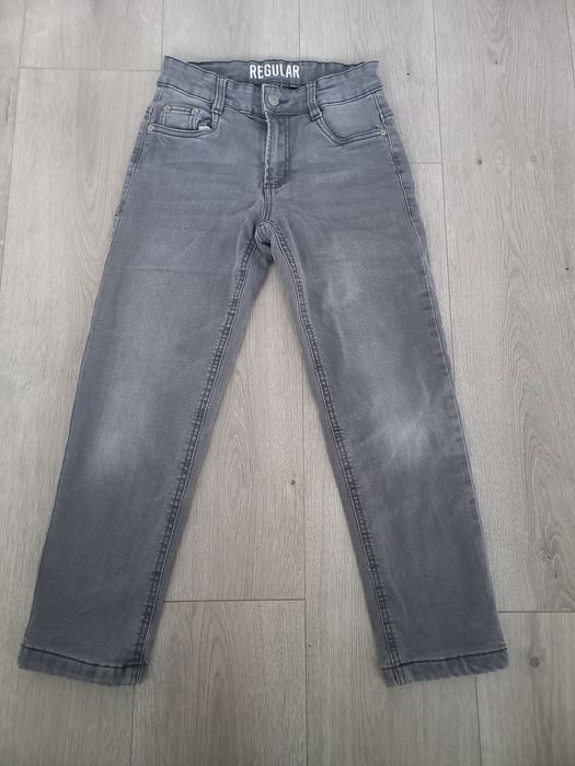 Spodnie dzinsowe ocieplane Smyk rozmiar 134