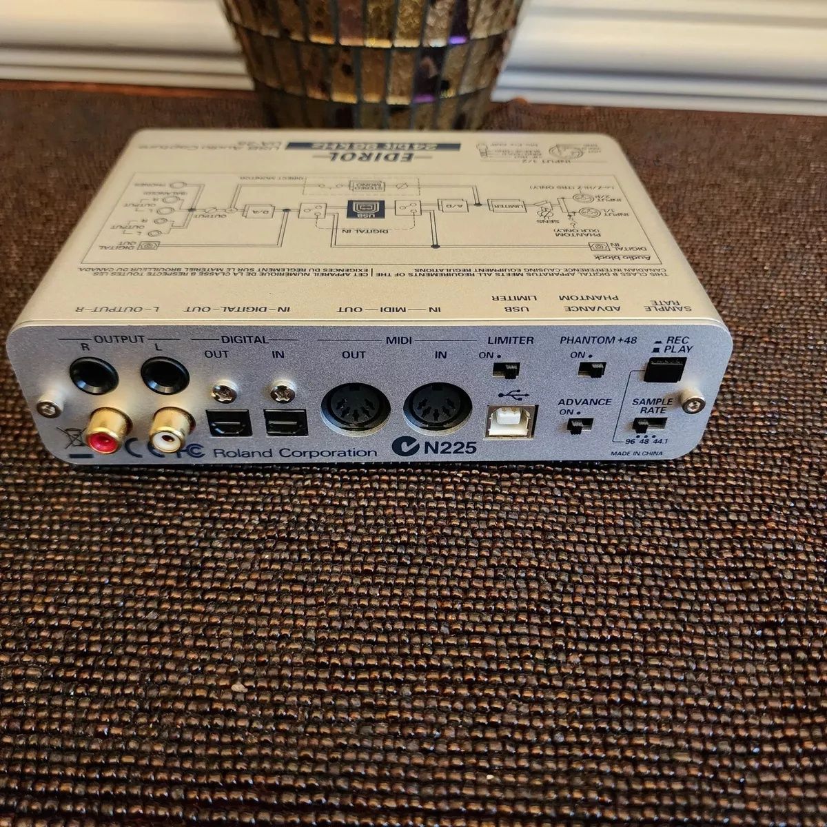 Roland UA-25 edirol ua 25 cakewalk звукова карта