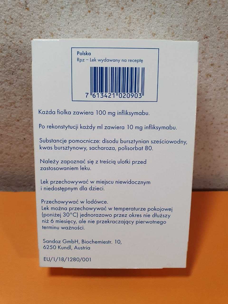 Ремикейд/Zessly Інфліксимаб 100 мг №1 у флаконі