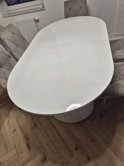 Stół rozkładany glamour 170/200 90 cm