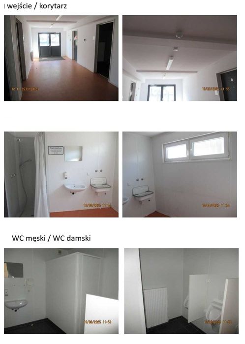 Kontener biurowy usługowy socjalny mieszkalny zestaw budynek modułowy