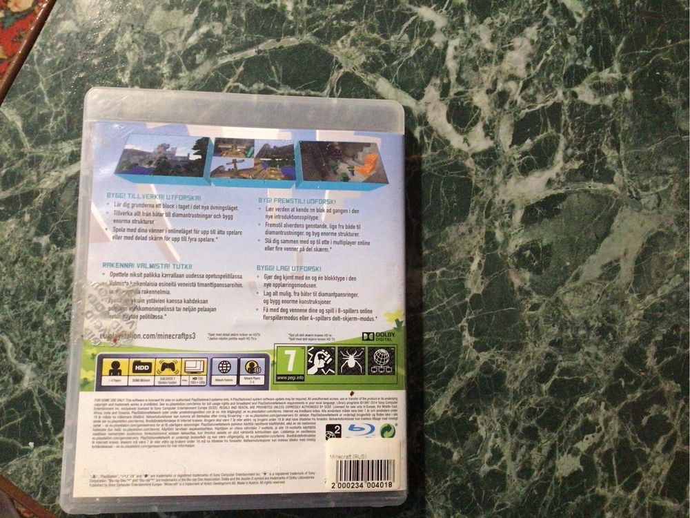 Диск манкрафт PS3