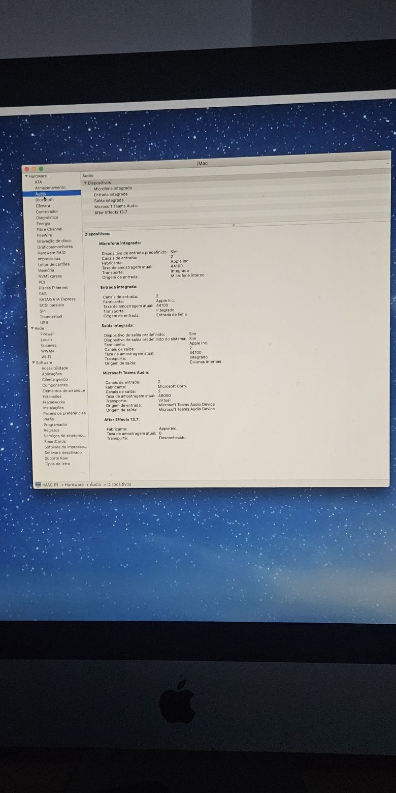 Monitor  Apple i Mac 27 polegadas