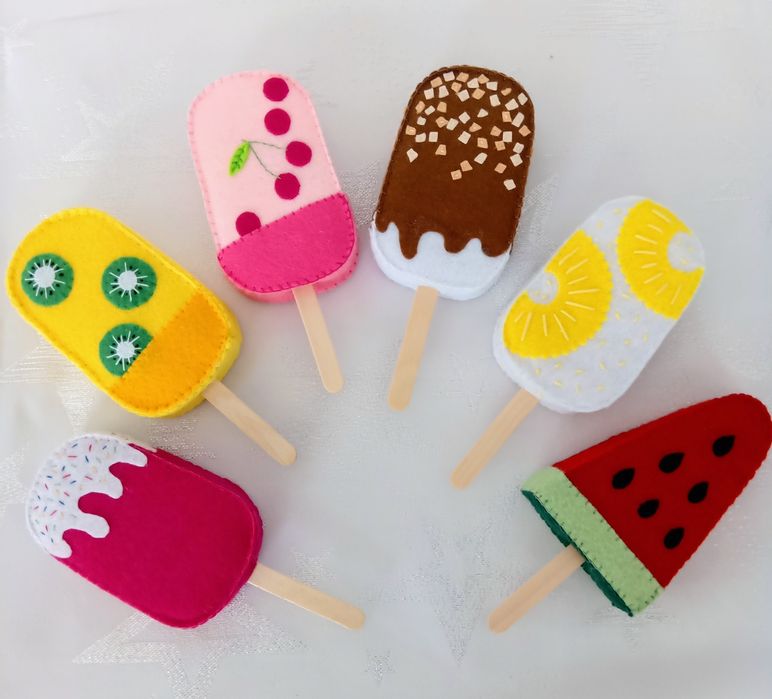 Zestaw słodyczy z filcu