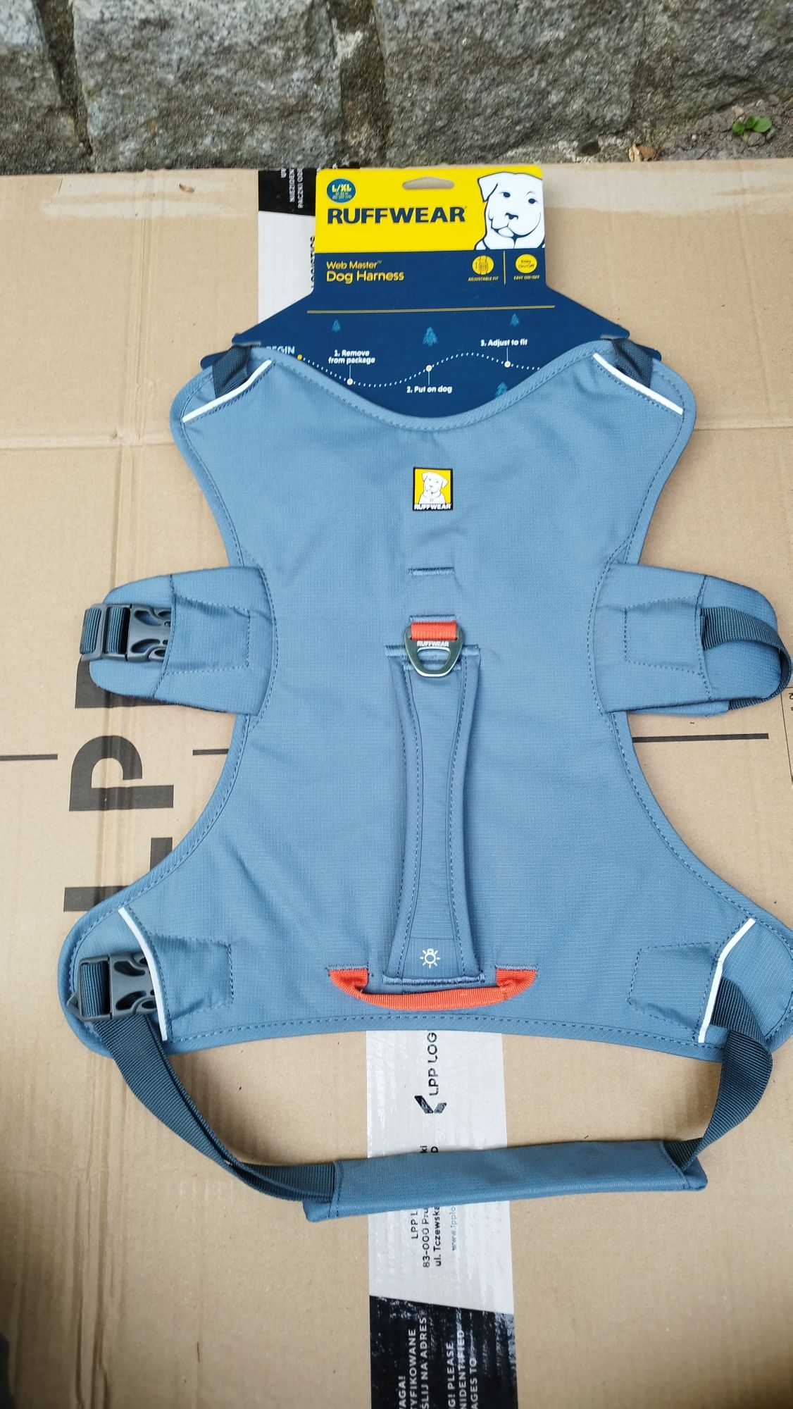 Ruffwear Web Master szelki dla psa Slate Blue L/XL