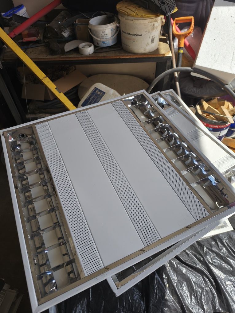 Lampy sufitowe rastrowe 60x60 starter