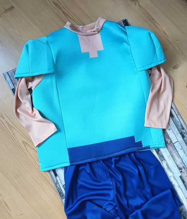 L 128-134 extra przebranie na bal karnawał Minecraft Stiv