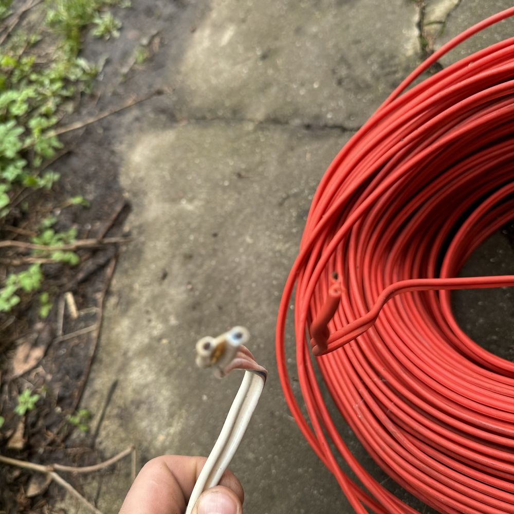 Przewód kabel miedziany 2x1,5 ok 500 m