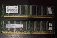 Оперативна пам'ять Samsung ddr 768Mb PC3200 CL3