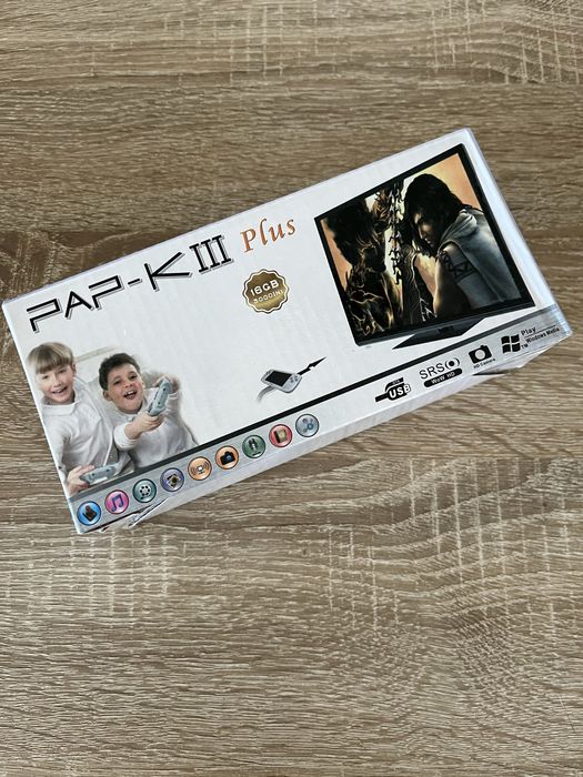 PAP-K3 PLUS 16GB – портативна ігрова консоль, 3000 ігор в 1, 64 BIT