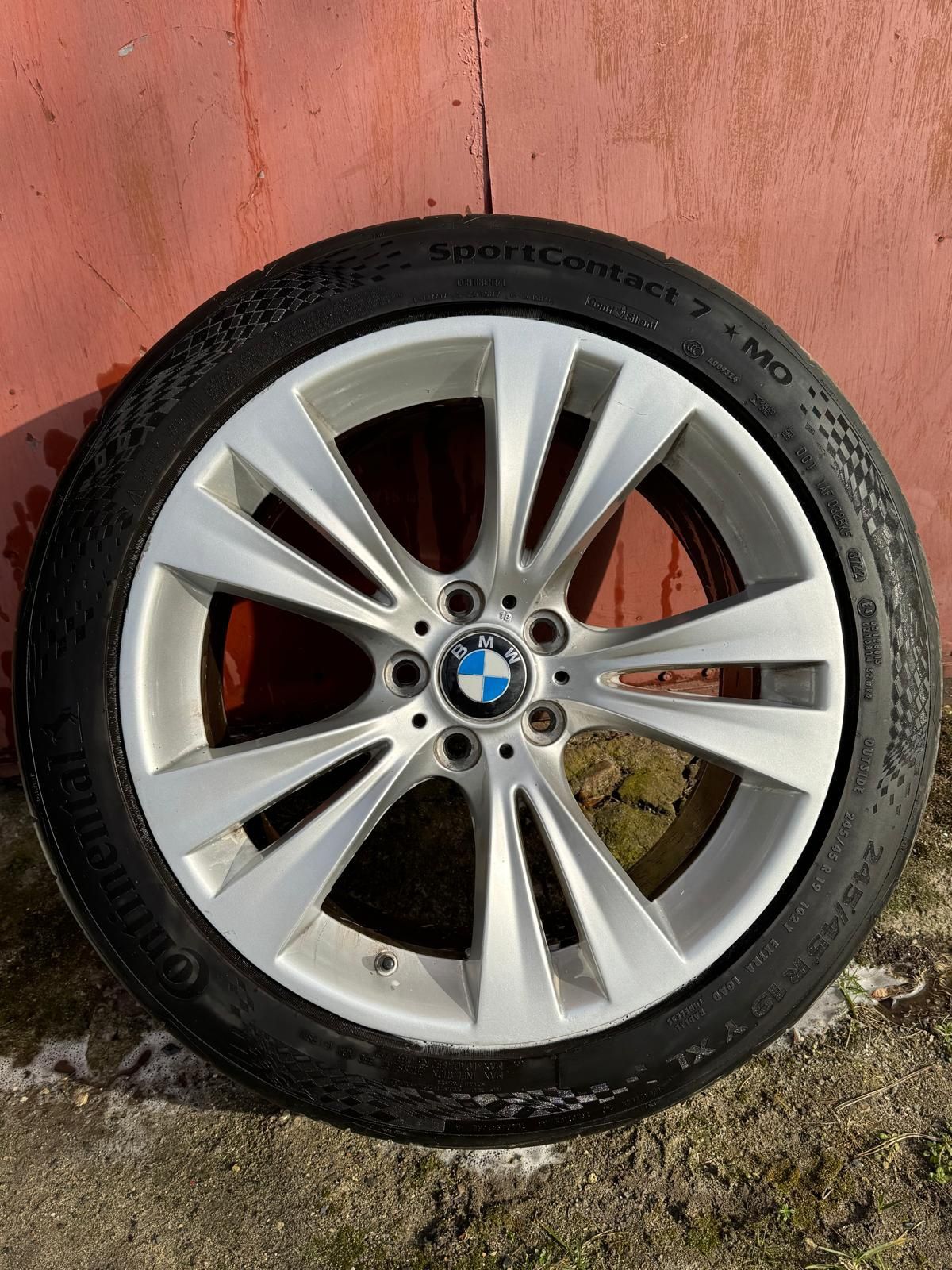 Felgi BMW F25 19 cali 5x120 fi 72,6 z oponami