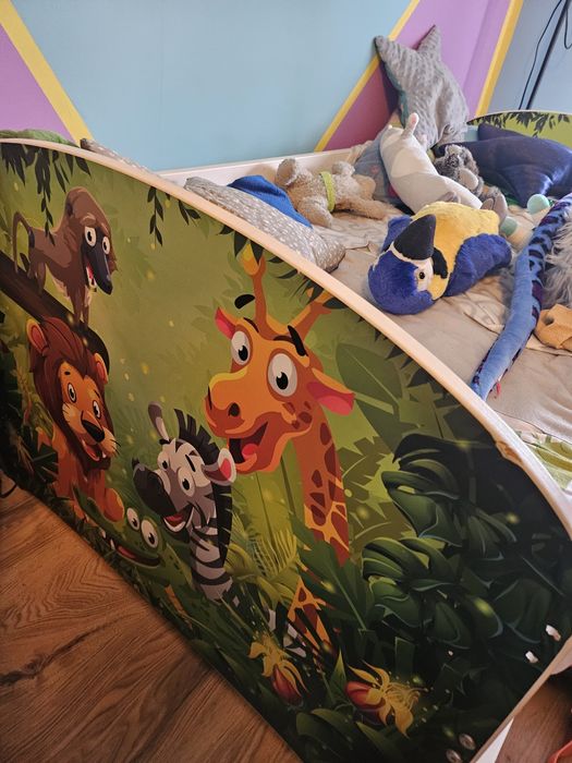 Łóżko dziecięce Jungle 80x160