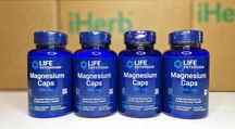 Магній Life Extension Magnesium Caps, 500 мг 100 шт. Капсули з магнієм