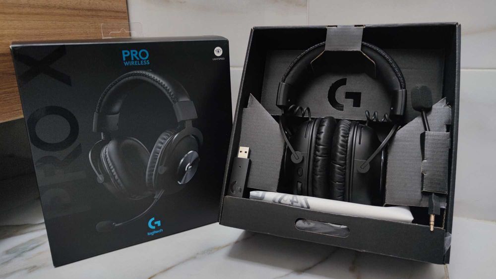 Топовые Наушники  Logitech G PRO X Wireless LIGHTSPEED Black