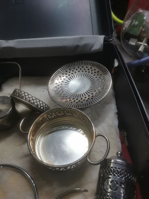 Várias peças de Latão, casquinha .