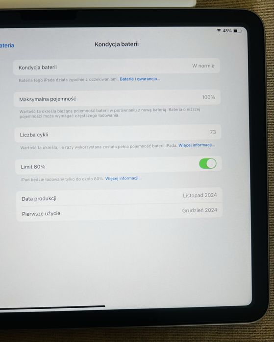 Tablet iPad Air 11” 2024, 256GB Szary + Klawiatura Magic + Rysik Pro