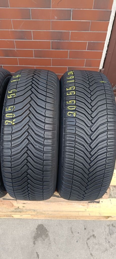 205/55r16 Michelin uniwersalne 4szt 4x7mm