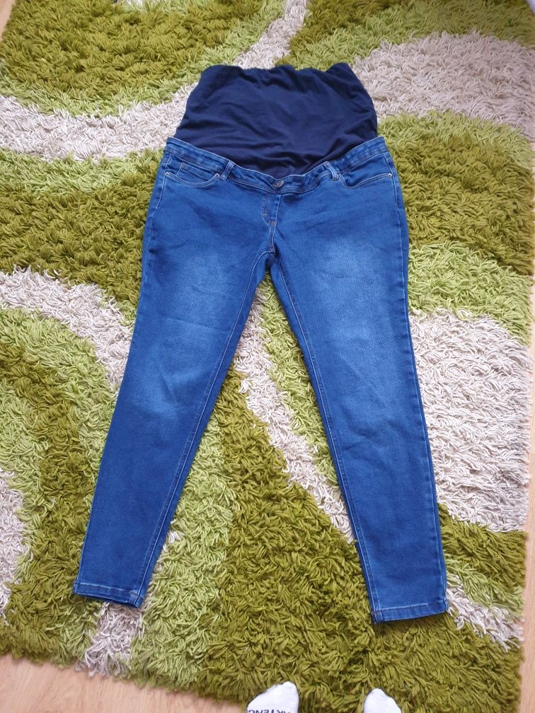 Spodnie ciążowe rurki jeansowe xl xxl