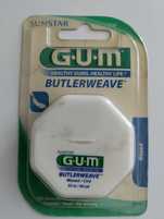 Стоматологічна зубна нитка G.U.M Butlerweave Waxed