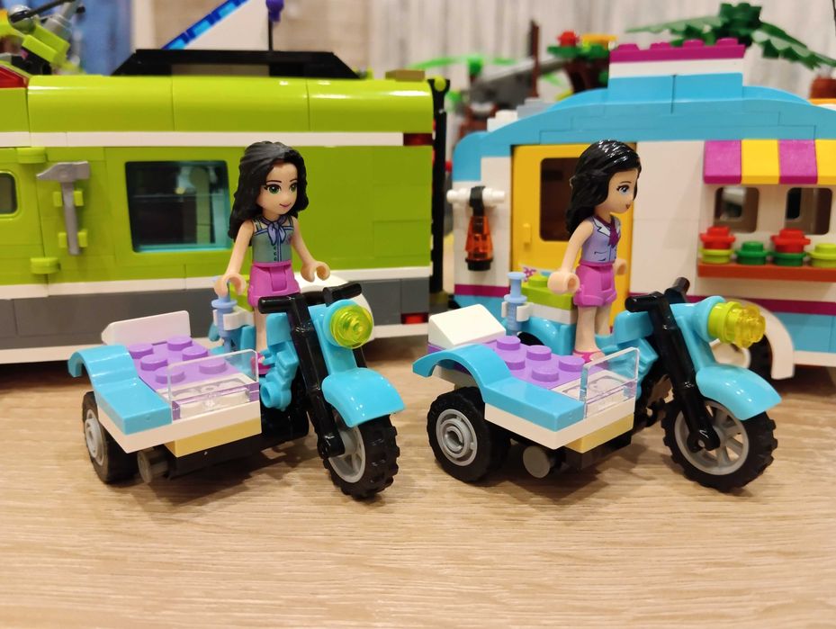 Мотоцикл Lego + фигурка из серии Friends, оригинал, новые.