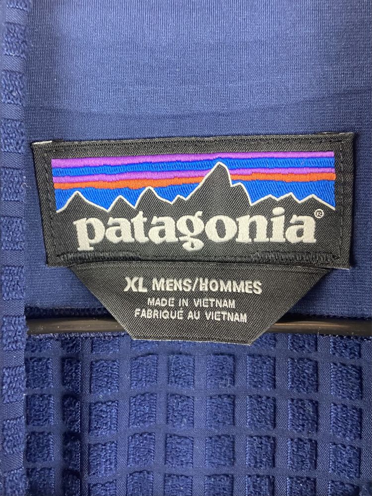 Cienka granatowa sportowa kurtka Patagonia XL męska