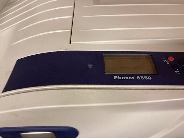 Xerox Phaser 5550 Duplex drukarka A3 czarno-biała