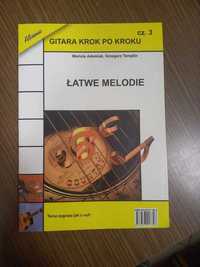 Łatwe melodie Gitara krok po kroku Cz.3 Adamiak