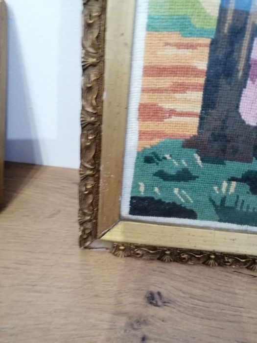 Obrazy wyszywana krajobrazy