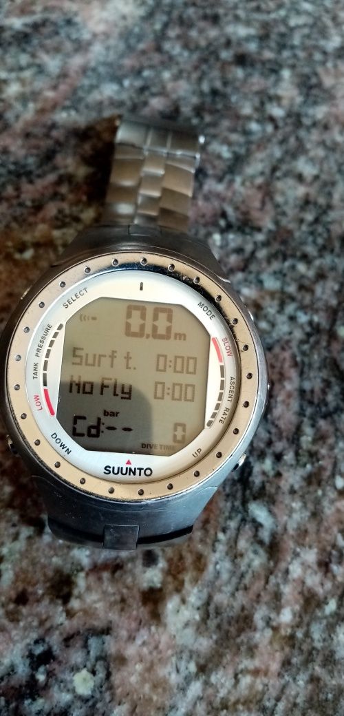 Komputer nurkowy SUUNTO D 9 Z  tytanową bransoletą