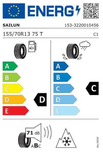 Opona całoroczna 155/70R13 nowa Sailun 4S ubezpieczenie Rybnik Opony
