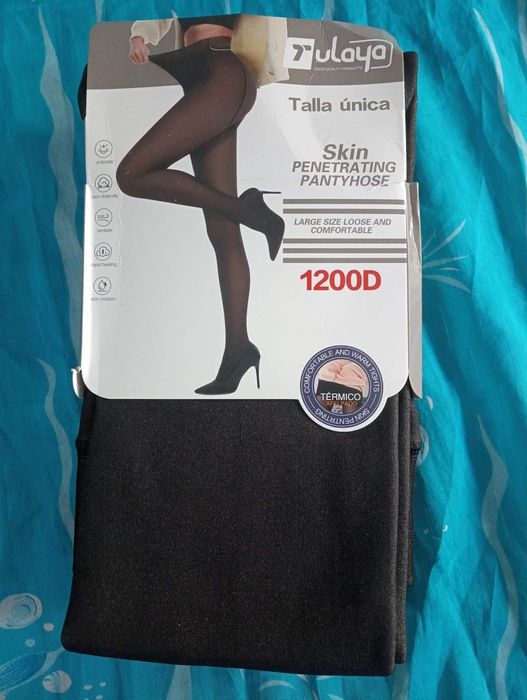 Meia calça com carda