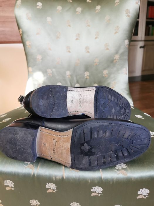 Gino Rossi buty sztyblety ze skóry