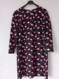 Sukienka z flamingami Mohito