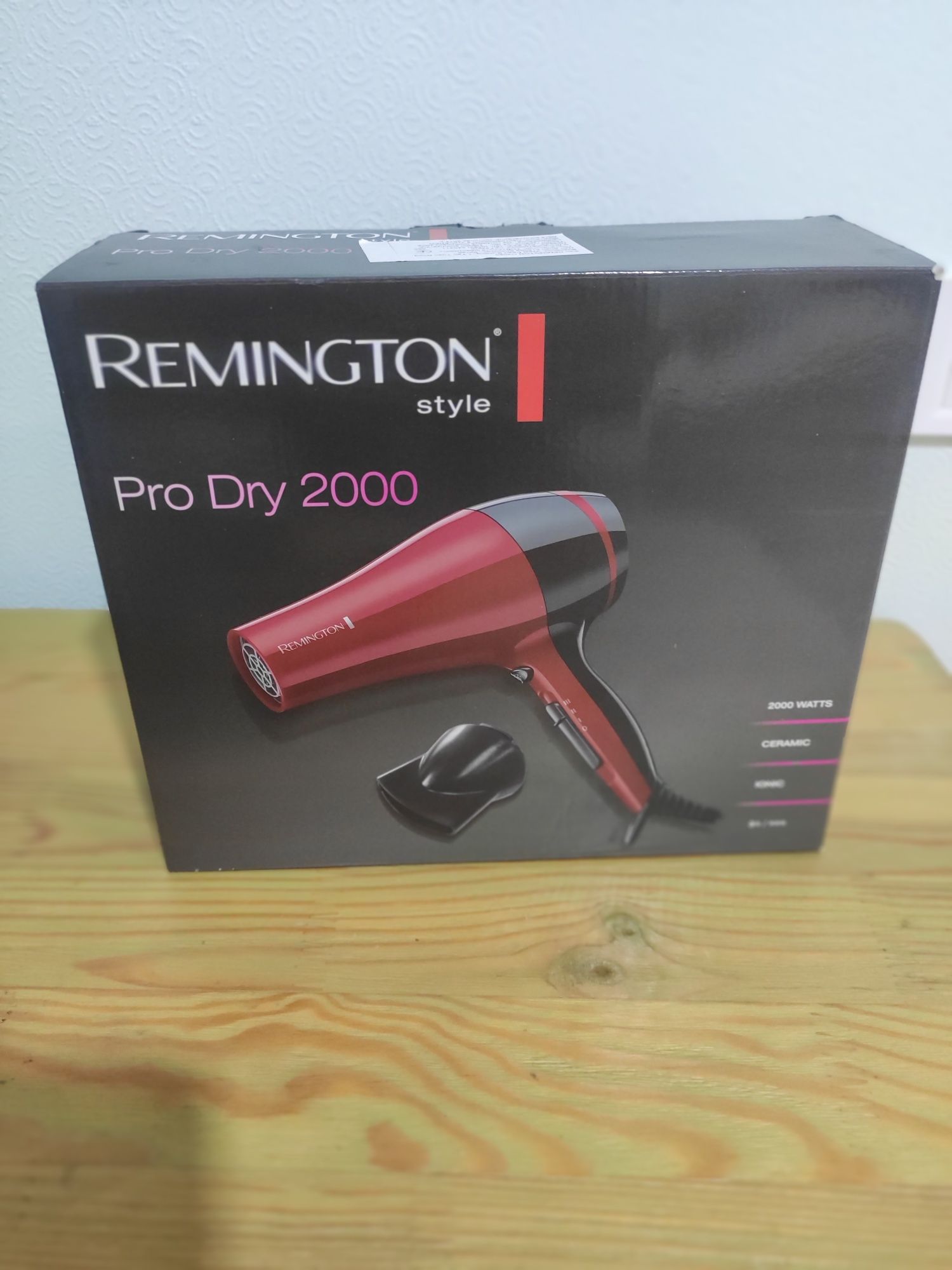 Фен remington pro dry 2000
