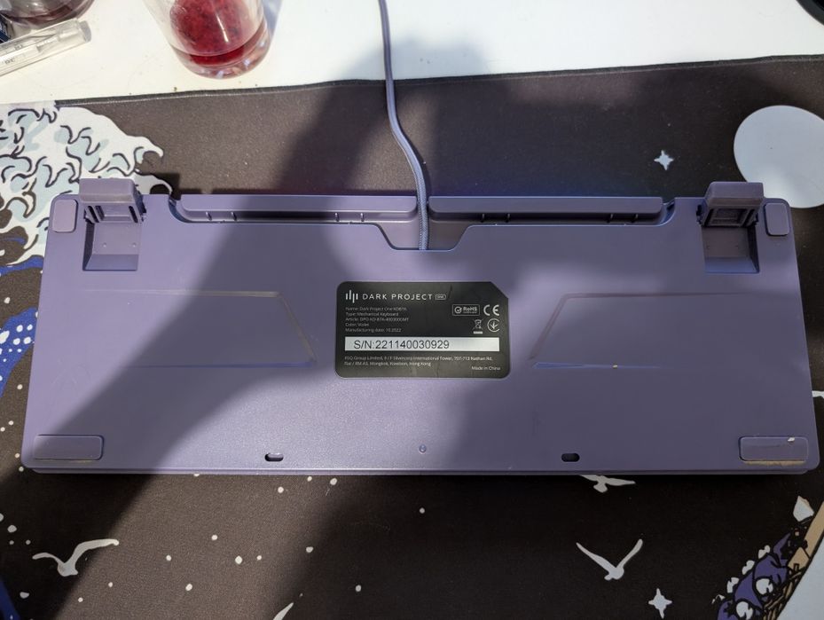 Геймерськя механічна клавіатура dark project kd87a