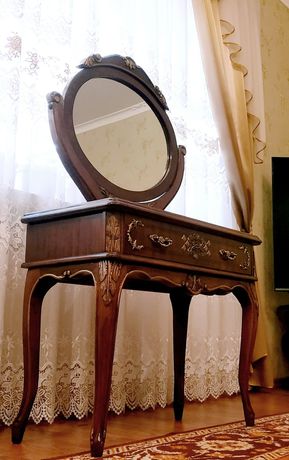 Трюмо туалетний столик дзеркало бароко класик туалетный столик барокко