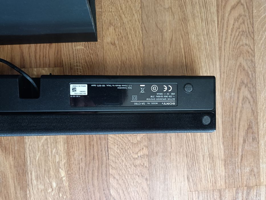 Barra de som Sony