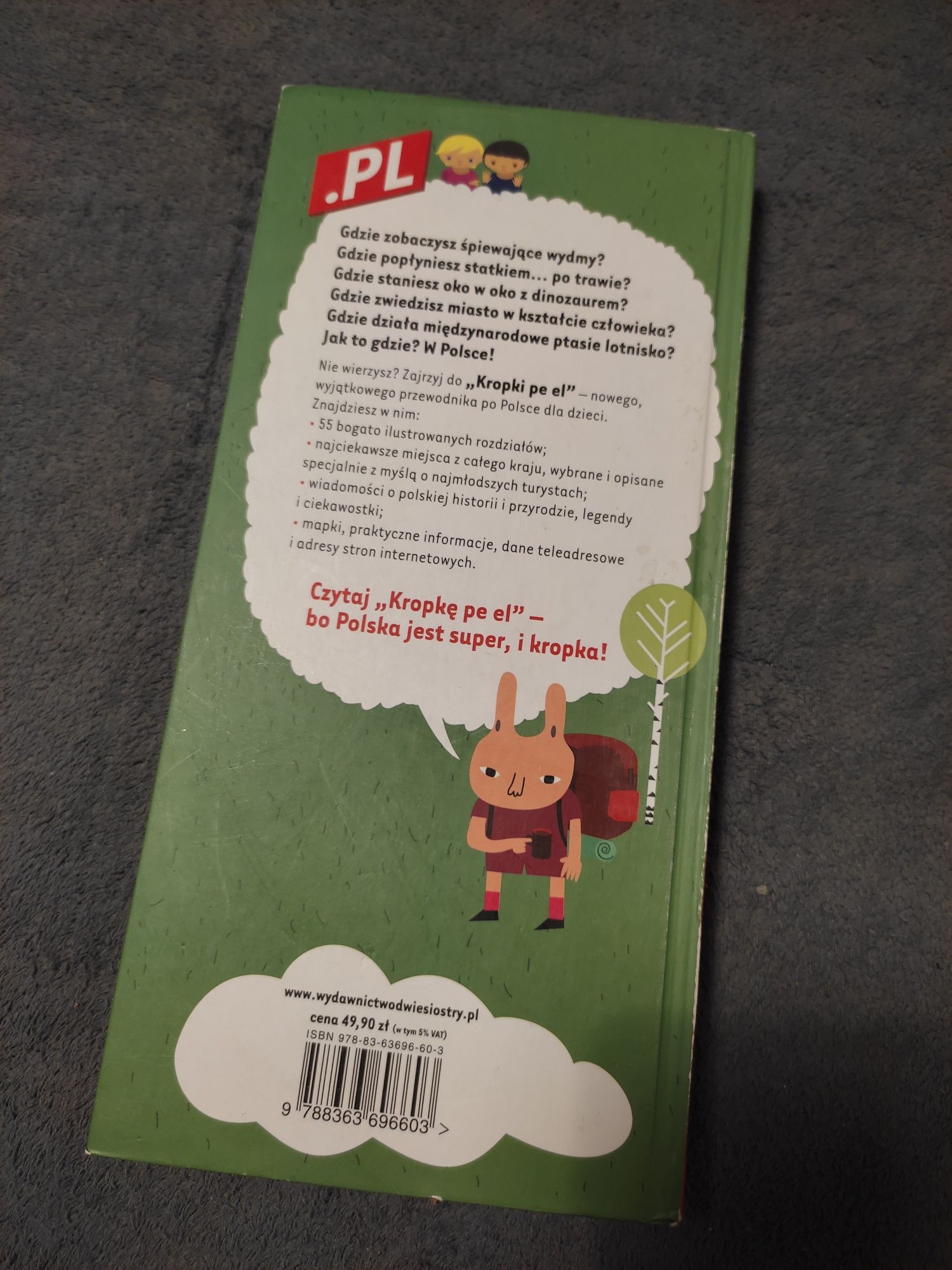 Przewodnik po Polsce dla dzieci książka