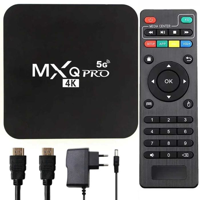 Smart TV приставка (4GB/64GB), MXQ 4K Pro / Smart TV приставка