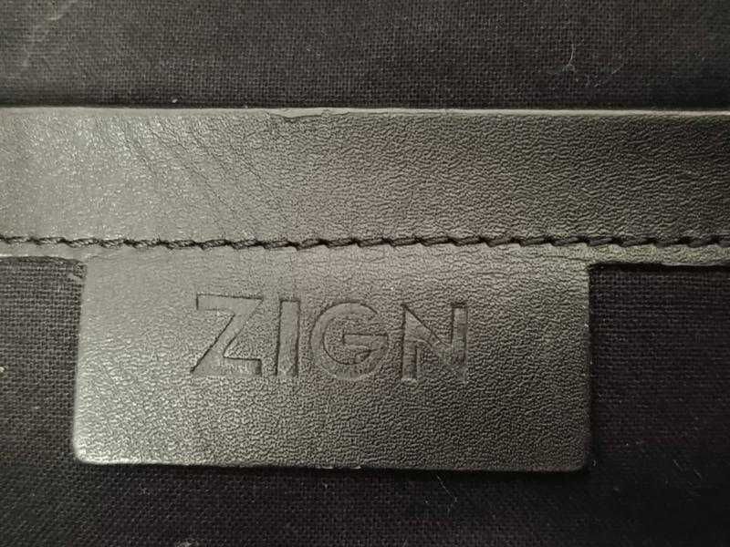 Чоловіча шкіряна сумка для ноутбука/портфель Zign